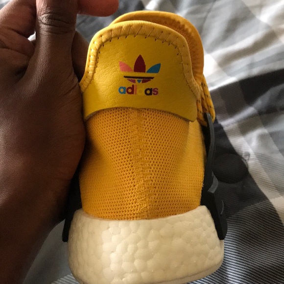 Yellow Adidas Human Race By: Pharrell Williams - Picture 4 of 8